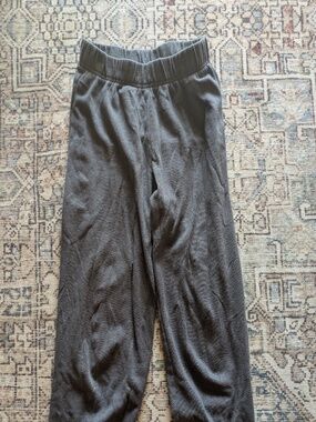soft grey sweatpants
